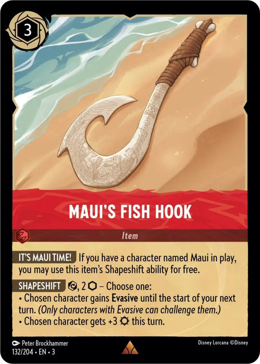 Maui’s Fish Hook (132/204) [Into the Inklands] - Lorcana Single