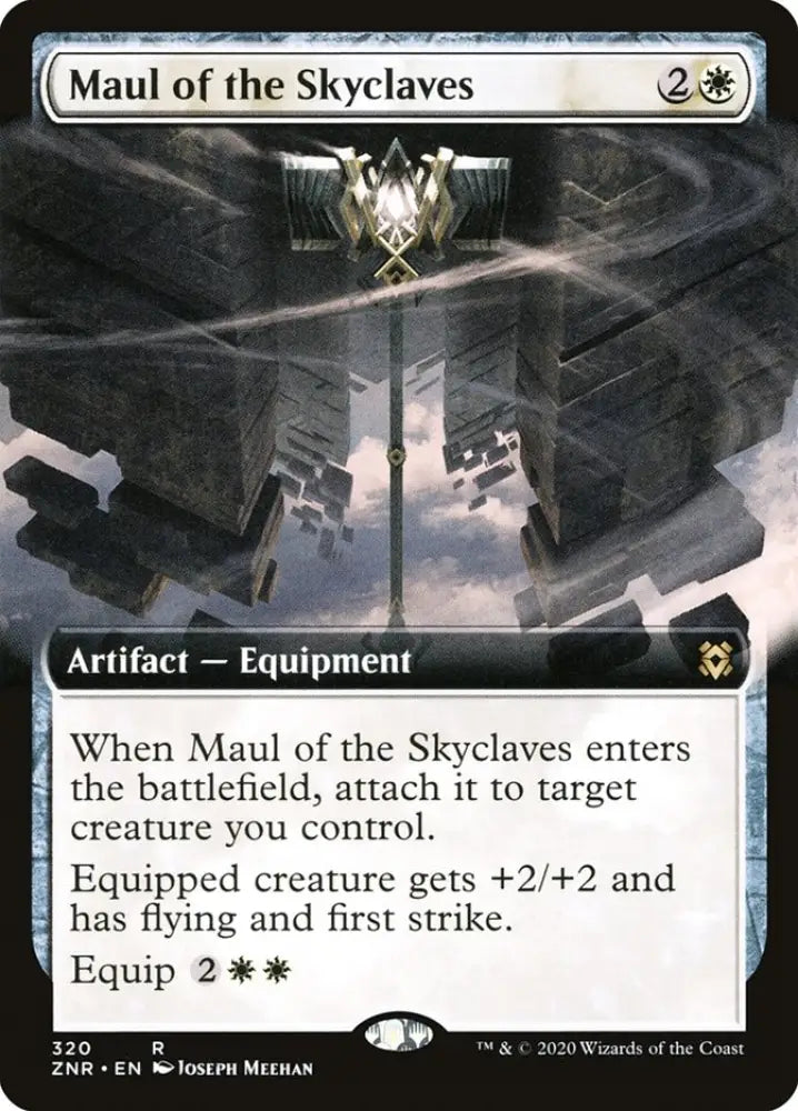 Maul of the Skyclaves (Extended Art) [Zendikar Rising] - MTG Single