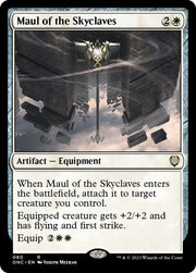 Maul of the Skyclaves [Phyrexia: All Will Be One Commander] - MTG Single