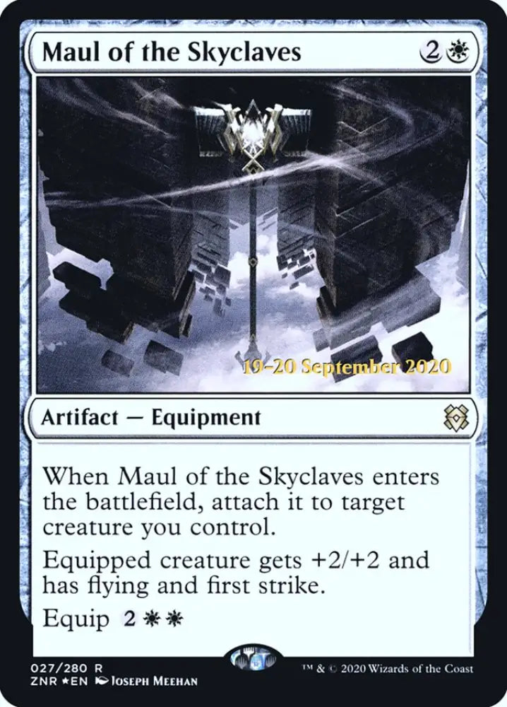 Maul of the Skyclaves [Zendikar Rising Prerelease Promos] - MTG Single
