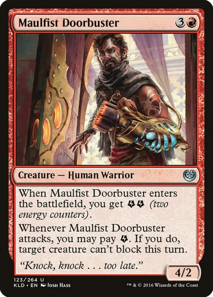 Maulfist Doorbuster [Kaladesh] - MTG Single