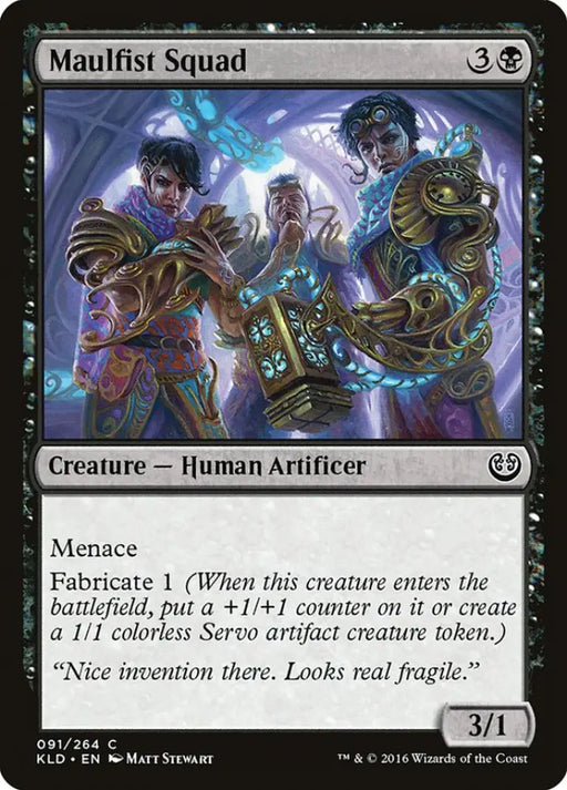Maulfist Squad [Kaladesh] - MTG Single