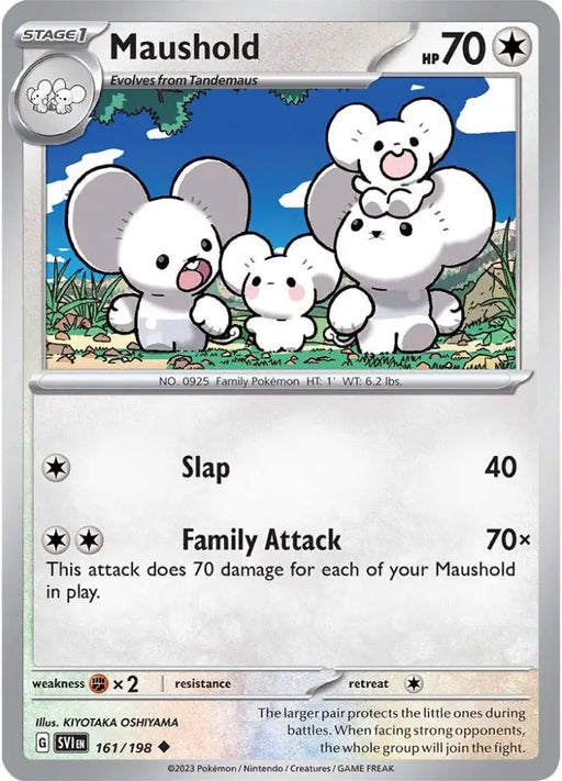 Maushold (161/198) [Scarlet & Violet: Base Set] - Pokemon Single