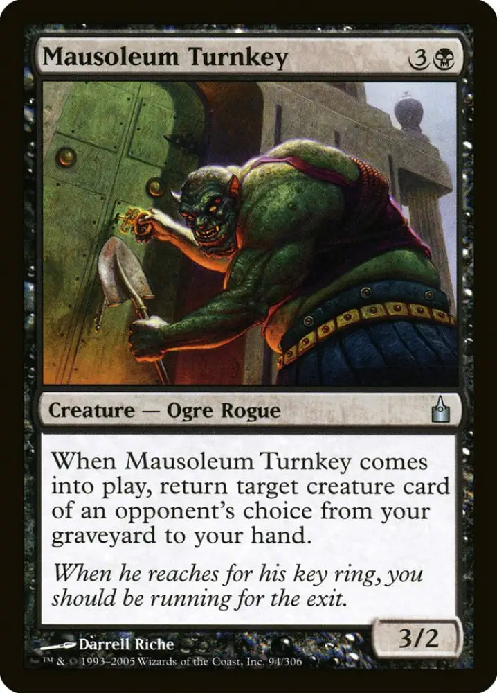 Mausoleum Turnkey [Ravnica: City of Guilds] - MTG Single