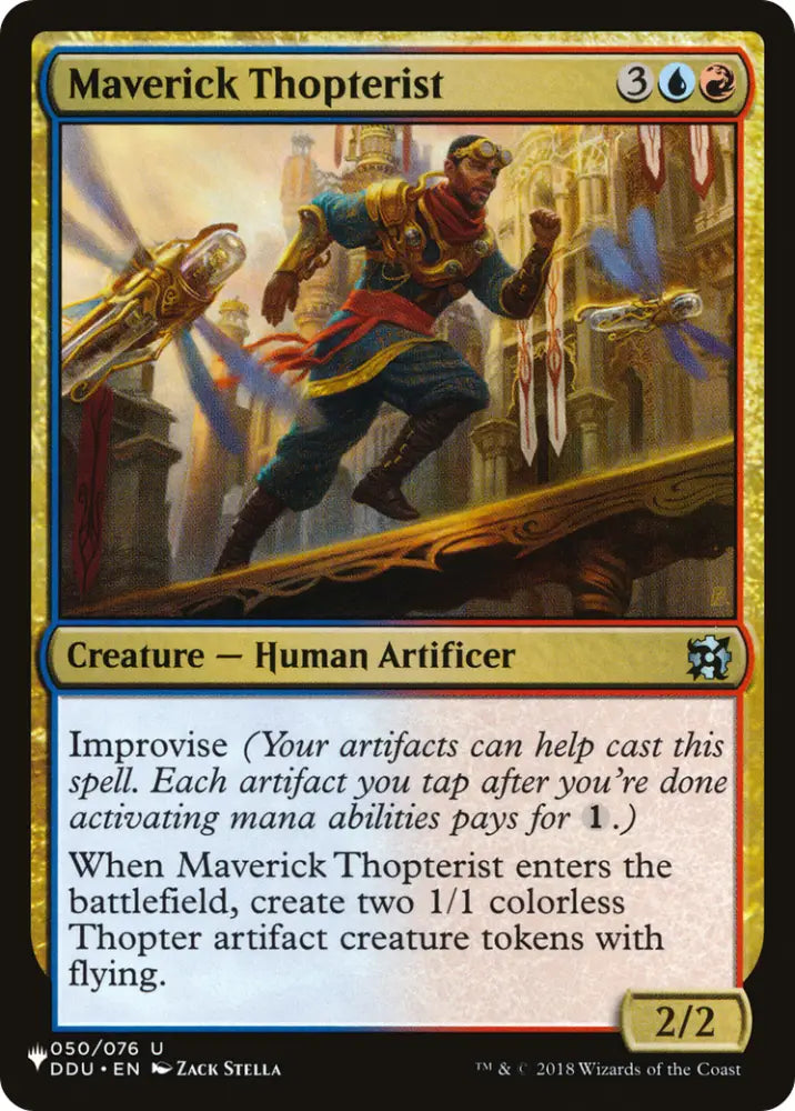 Maverick Thopterist (DDU) [The List] - MTG Single