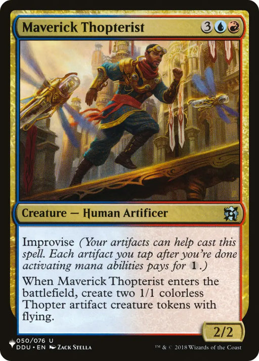 Maverick Thopterist (DDU) [The List] - MTG Single