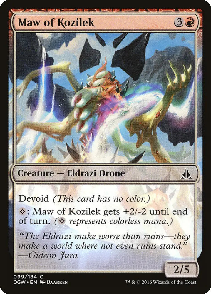 Maw of Kozilek [Oath of the Gatewatch] - MTG Single