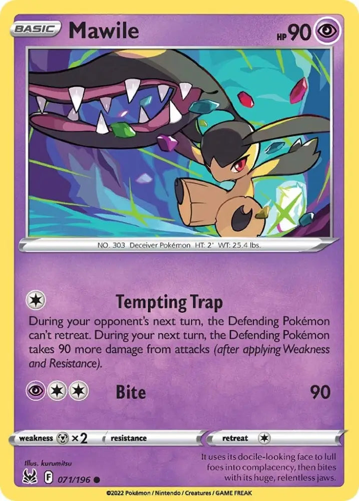 Mawile (071/196) [Sword & Shield: Lost Origin] - Pokemon Single