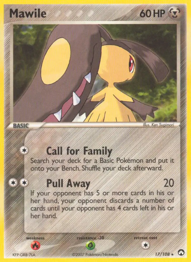 Mawile (17/108) [EX: Power Keepers] - Pokemon Single