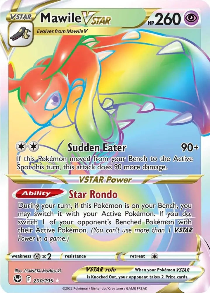 Mawile VSTAR (200/195) [Sword & Shield: Silver Tempest] - Pokemon Single