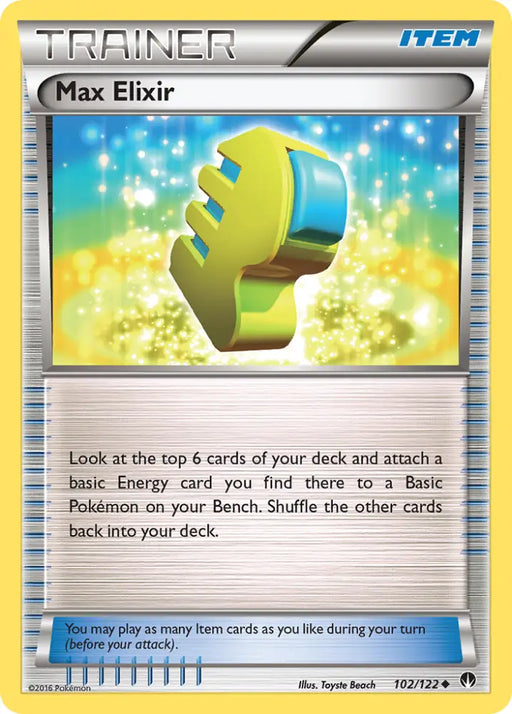 Max Elixir (102/122) [XY: BREAKpoint] - Pokemon Single