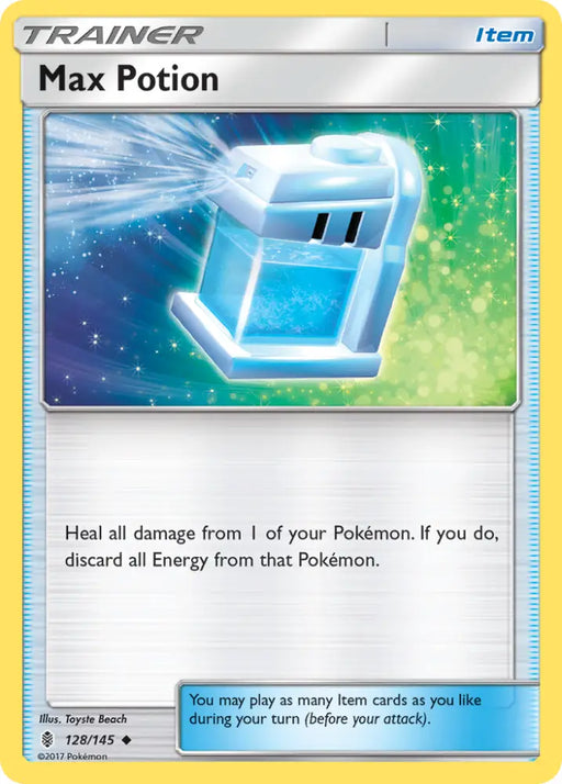 Max Potion (128/145) [Sun & Moon: Guardians Rising] - Pokemon Single