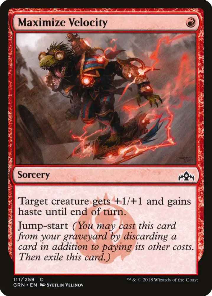 Maximize Velocity [Guilds of Ravnica] - MTG Single