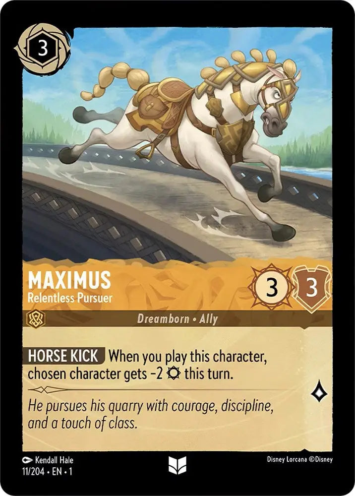 Maximus - Relentless Pursuer (11/204) [The First Chapter] - Lorcana Single