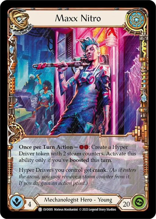 Maxx Nitro // Symbiosis Shot [Bright Lights] - Flesh And Blood Single