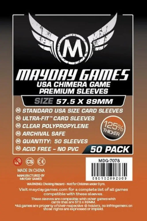 Mayday Thick Sleeves 57.5mm x 89mm 50ct - Accessoire