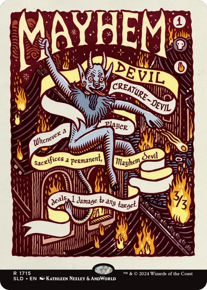 Mayhem Devil [Secret Lair Drop Series] - MTG Single