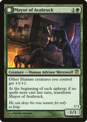 Mayor of Avabruck // Howlpack Alpha [Innistrad] - MTG Single