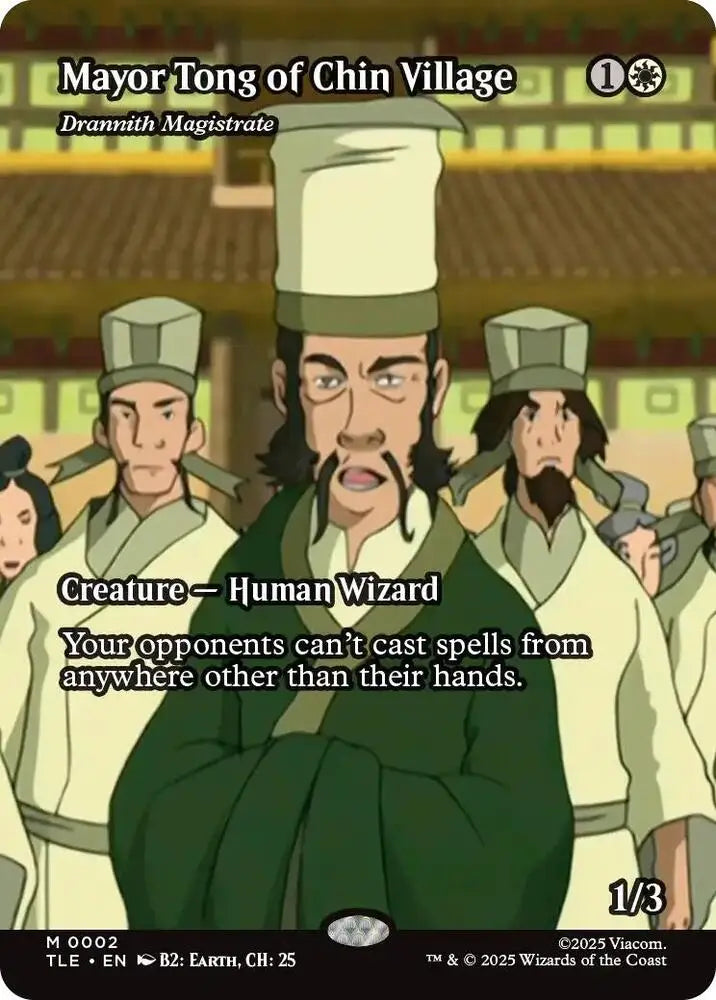 Mayor Tong of Chin Village - Drannith Magistrate (Borderless) (2) [Avatar: The Last Airbender: Eternal-Legal]