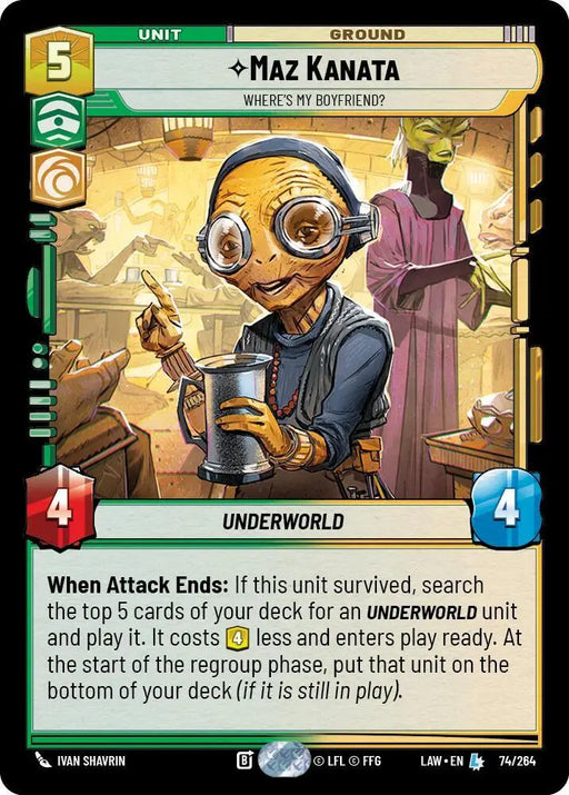 Maz Kanata - Where's My Boyfriend? (74/264) [A Lawless Time]