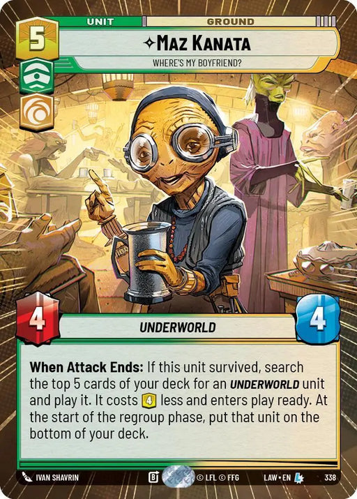 Maz Kanata - Where's My Boyfriend? (Hyperspace) (338) [A Lawless Time]