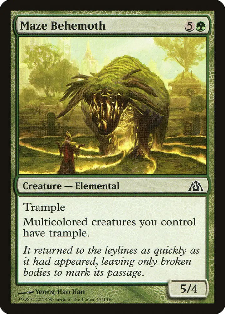 Maze Behemoth [Dragon’s Maze] - MTG Single