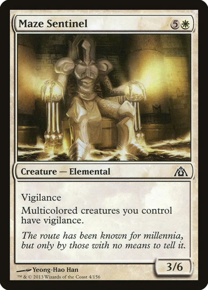 Maze Sentinel [Dragon’s Maze] - MTG Single