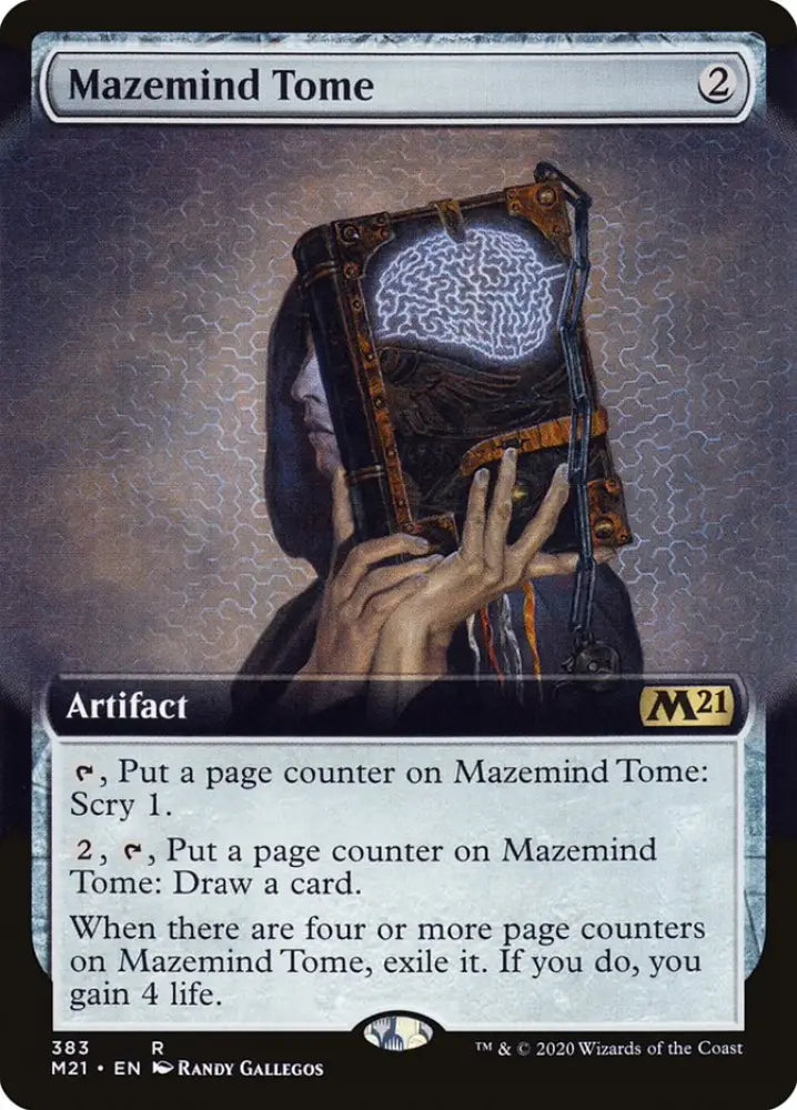 Mazemind Tome (Extended Art) [Core Set 2021] - MTG Single