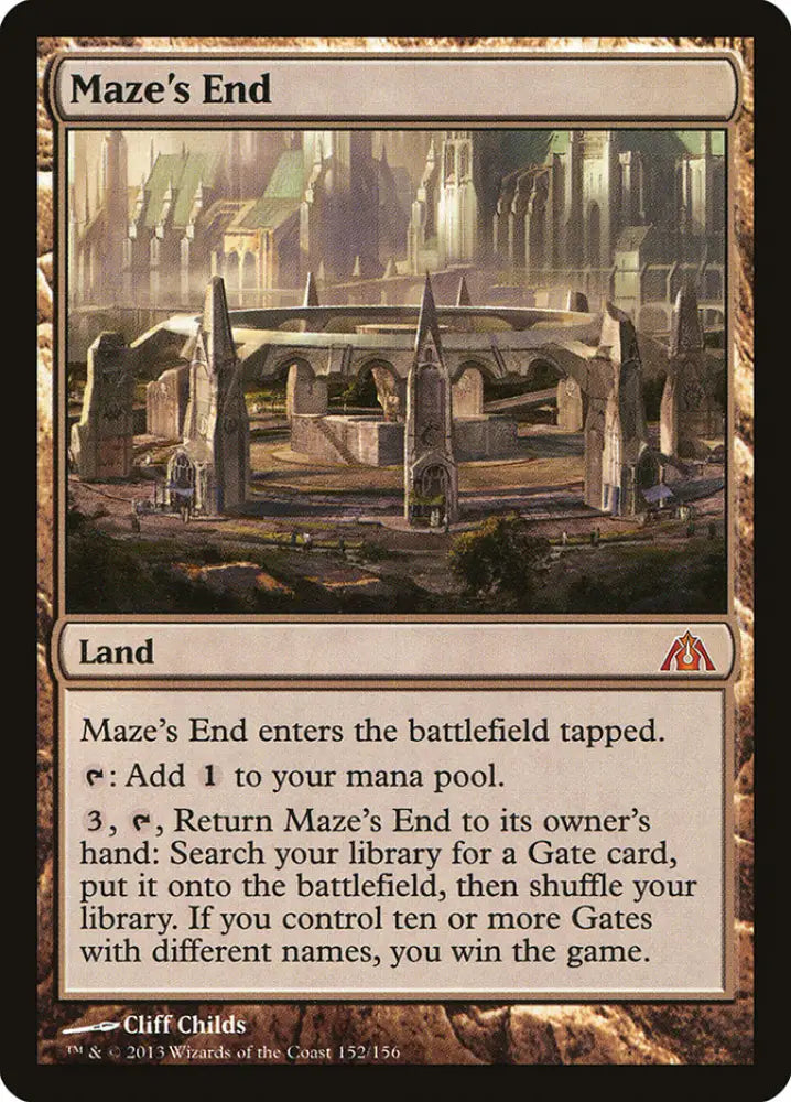 Maze’s End [Dragon’s Maze] - MTG Single