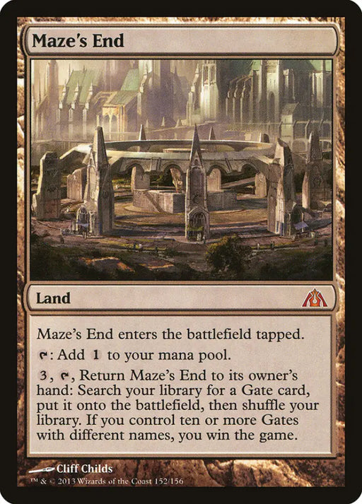 Maze’s End [Dragon’s Maze] - MTG Single
