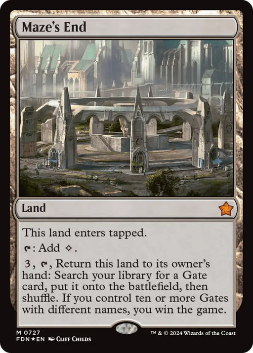 Maze’s End [Foundations] - MTG Single