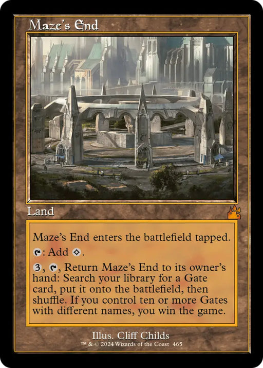 Maze’s End (Retro Frame) [Ravnica Remastered] - MTG Single