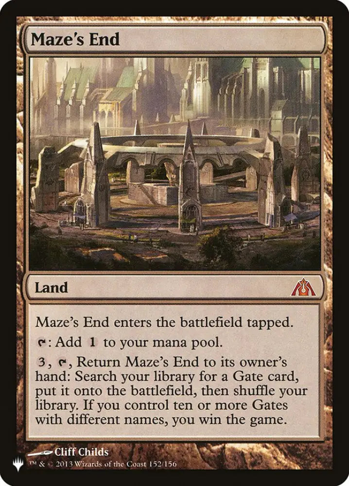 Maze’s End [The List] - MTG Single