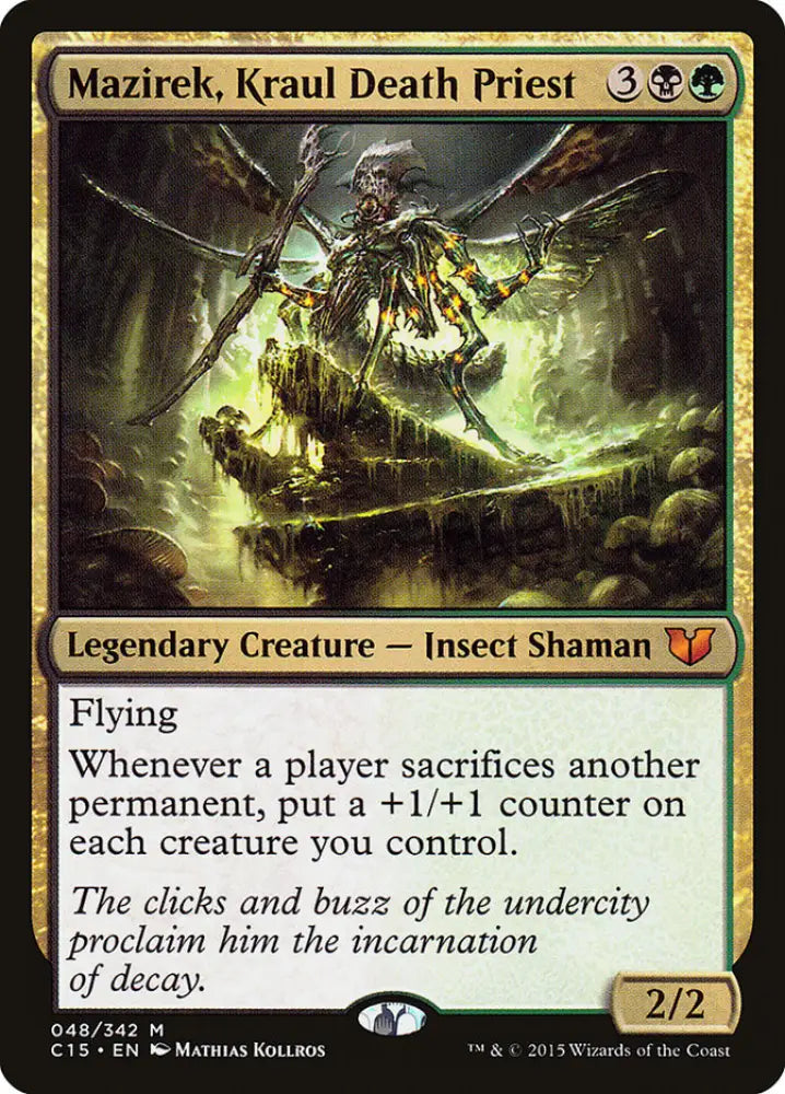 Mazirek Kraul Death Priest [Commander 2015] - MTG Single