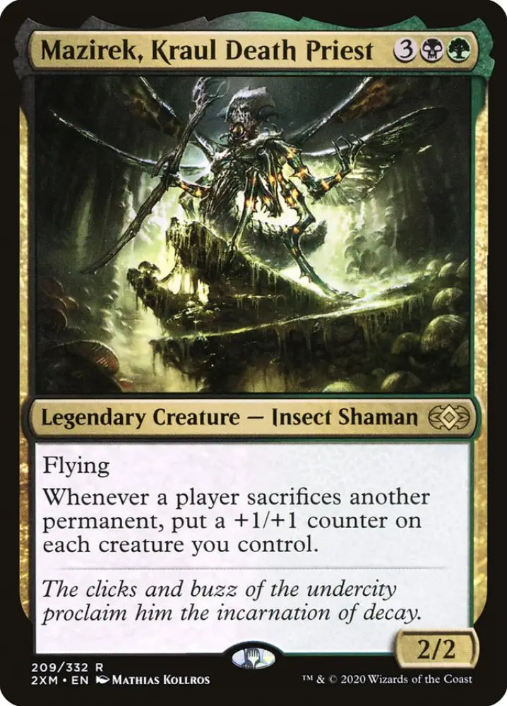 Mazirek Kraul Death Priest [Double Masters] - MTG Single