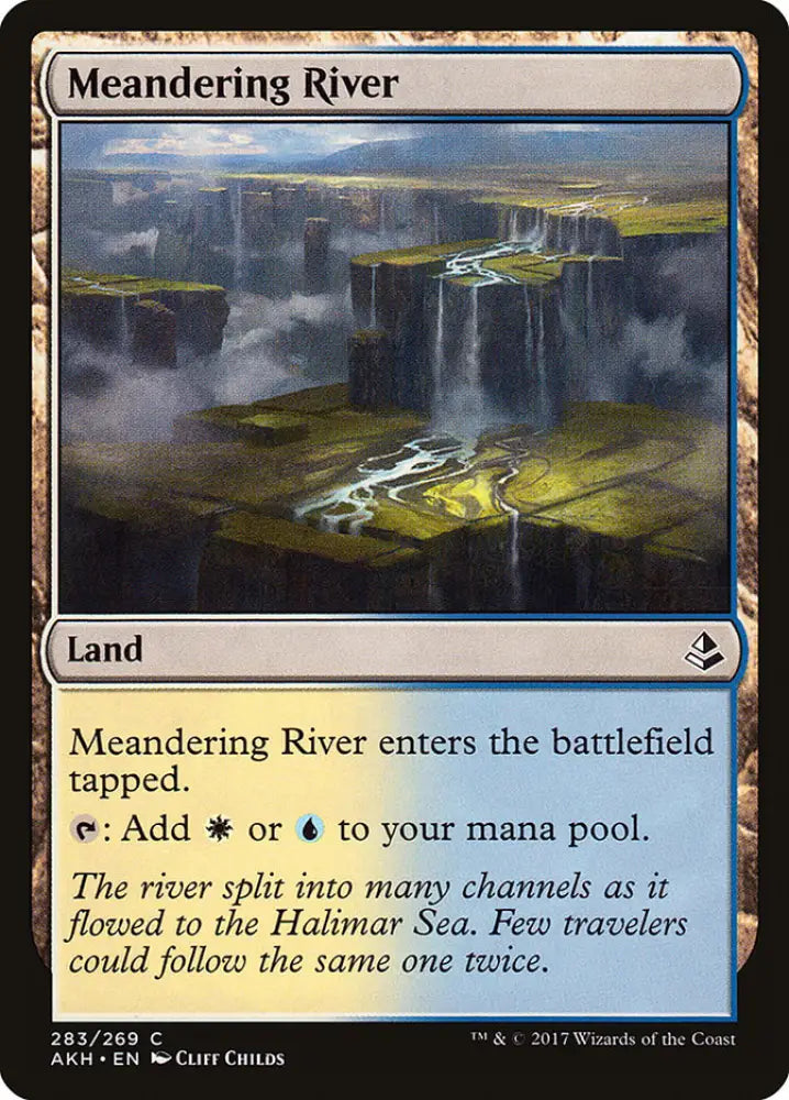 Meandering River [Amonkhet] - MTG Single