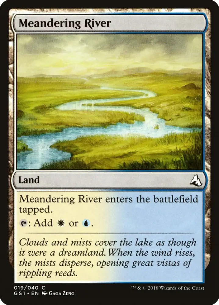 Meandering River [Global Series Jiang Yanggu & Mu Yanling] - MTG Single