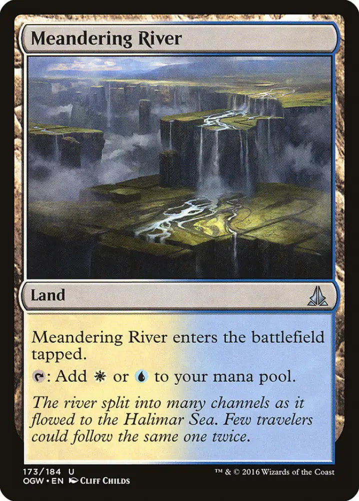 Meandering River [Oath of the Gatewatch] - MTG Single