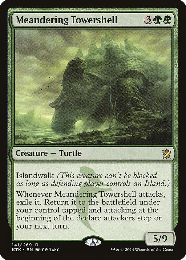 Meandering Towershell [Khans of Tarkir] - MTG Single