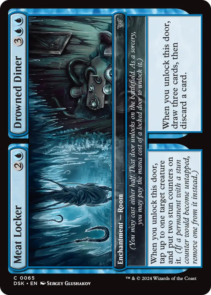 Meat Locker // Drowned Diner [Duskmourn: House of Horror] - MTG Single