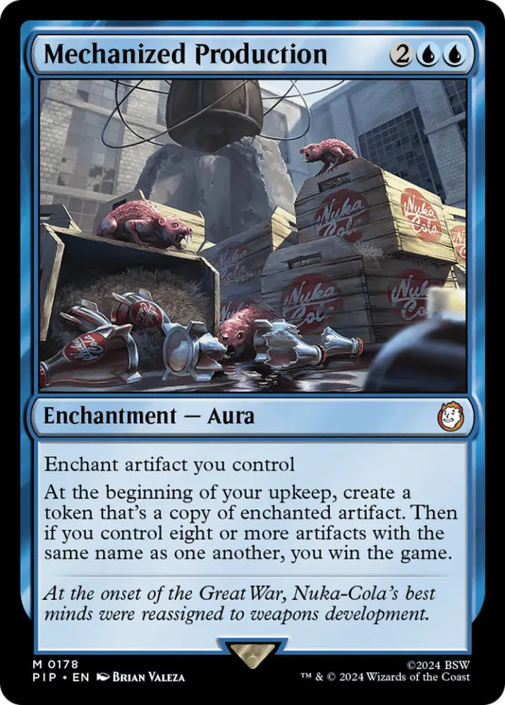 Mechanized Production [Fallout] - MTG Single