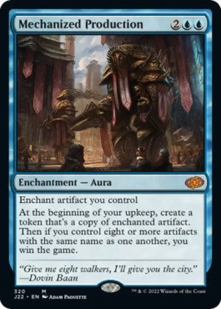 Mechanized Production [Jumpstart 2022] - MTG Single