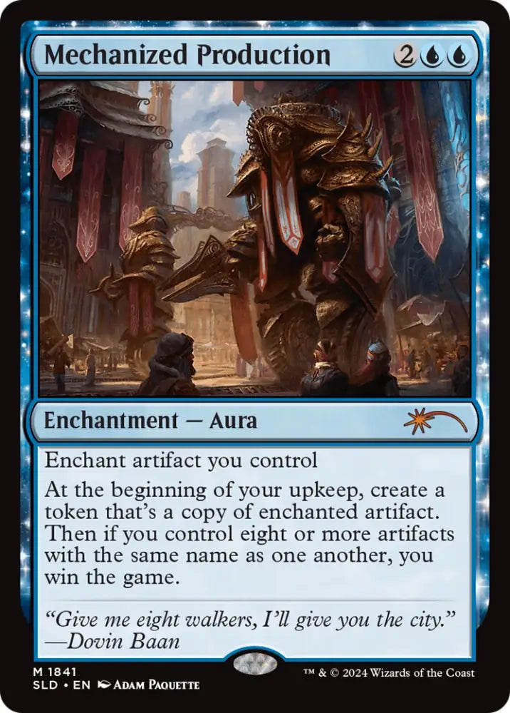 Mechanized Production [Secret Lair Drop Series] - MTG Single