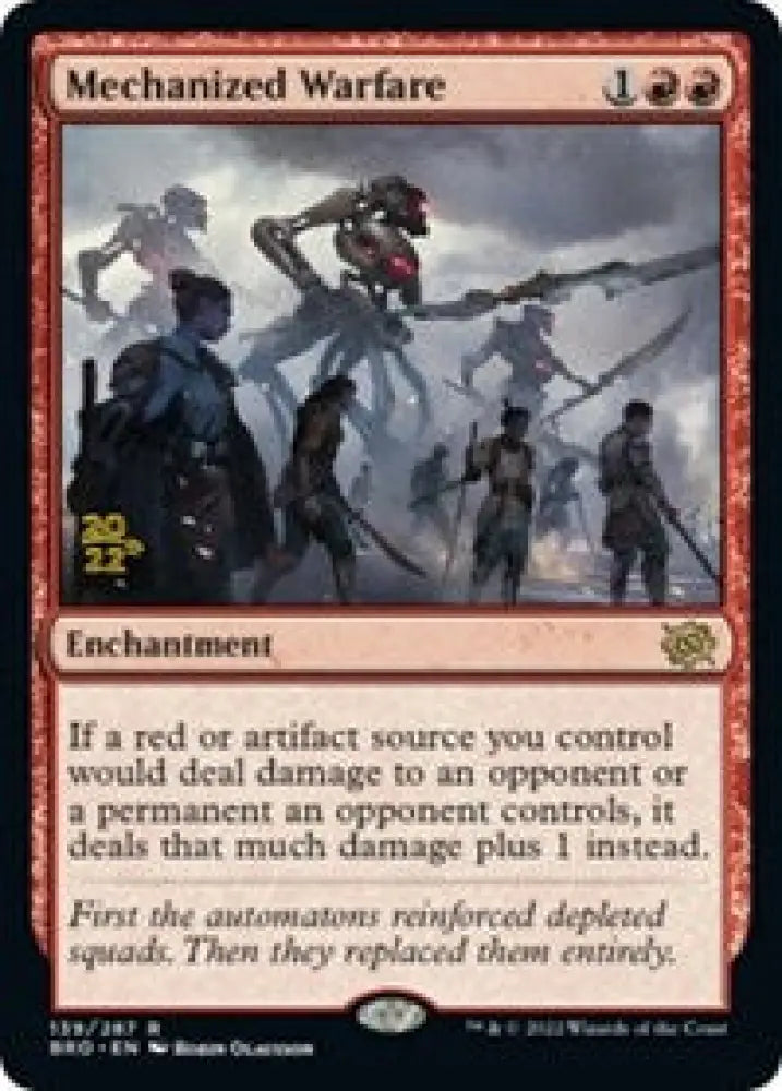 Mechanized Warfare (139) [Prerelease Cards]