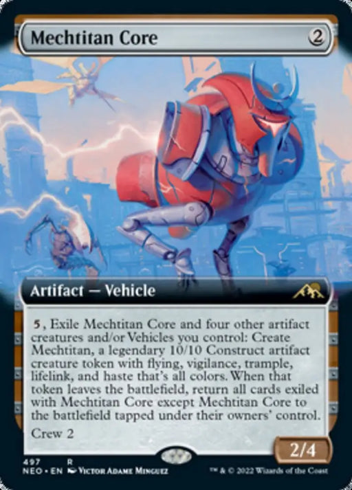 Mechtitan Core (Extended Art) [Kamigawa: Neon Dynasty] - MTG Single