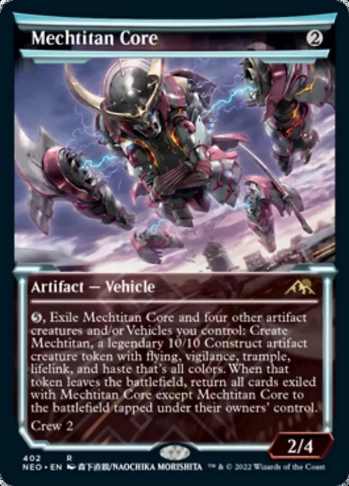 Mechtitan Core (Showcase Soft Glow) [Kamigawa: Neon Dynasty] - MTG Single