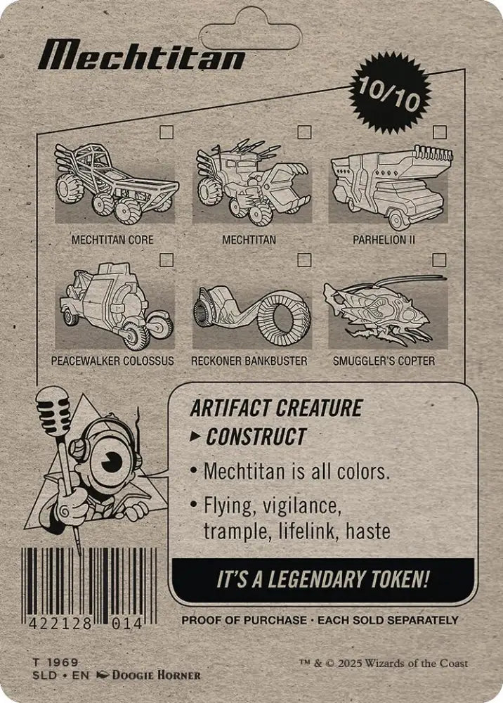Mechtitan Token [Secret Lair Drop Series] - MTG Single