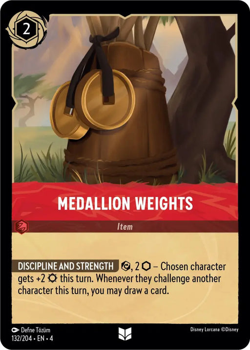 Medallion Weights (132/204) [Ursula’s Return] - Lorcana Single