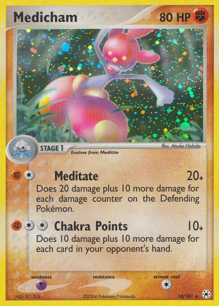 Medicham (10/101) [EX: Hidden Legends] - Pokemon Single
