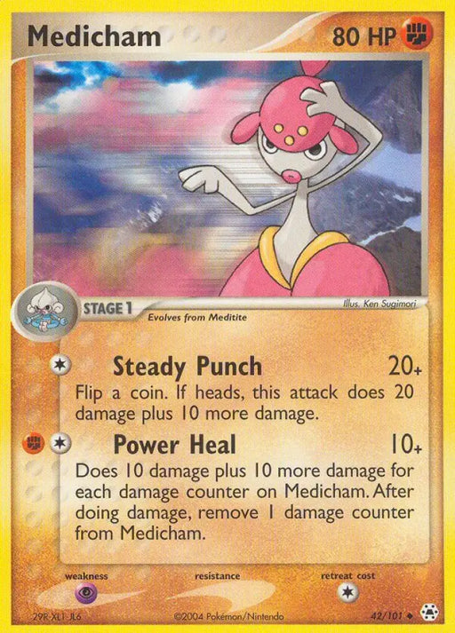 Medicham (42/101) [EX: Battle Stadium] - Pokemon Single
